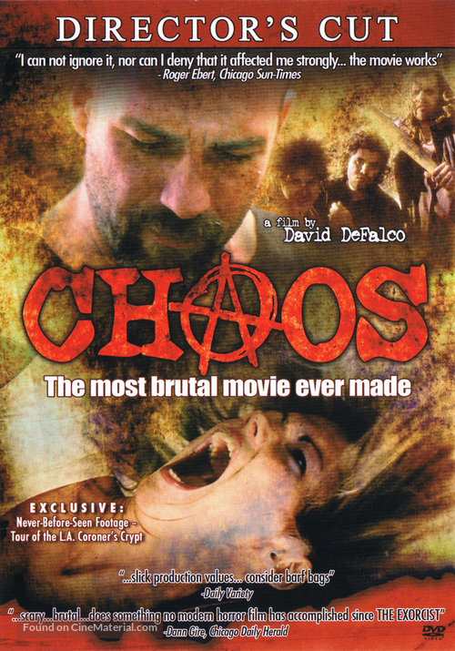Chaos - DVD movie cover