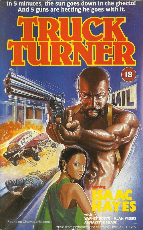 Truck Turner - British VHS movie cover