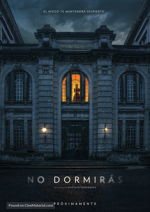 No dormir&aacute;s - Spanish Movie Poster