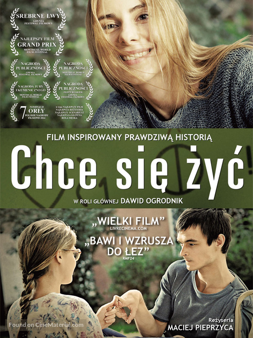 Chce sie zyc - Polish DVD movie cover
