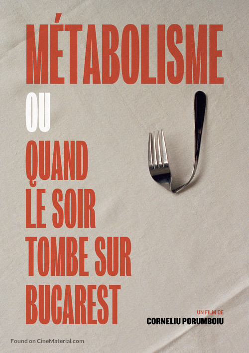 C&acirc;nd se lasa seara peste Bucuresti sau metabolism - French Movie Poster