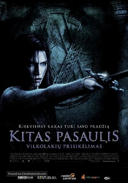 Underworld: Rise of the Lycans - Lithuanian Movie Poster