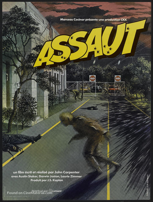 Assault on Precinct 13 - French Movie Poster