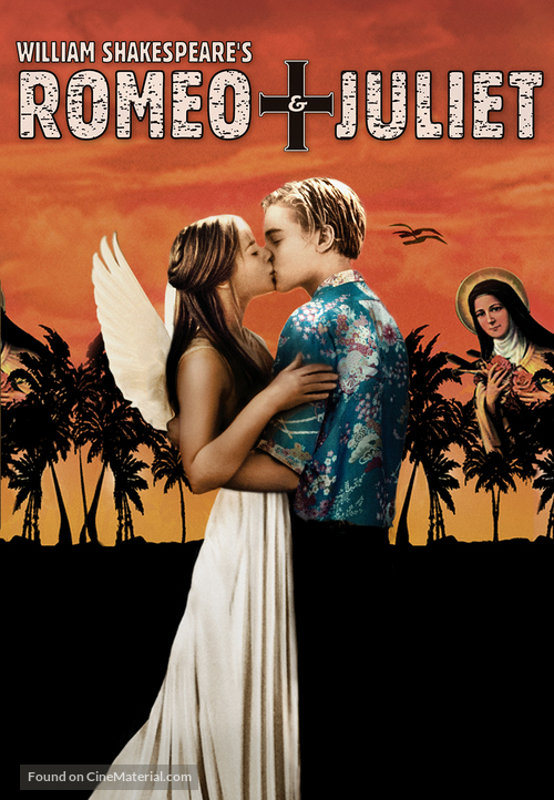 Romeo + Juliet - DVD movie cover