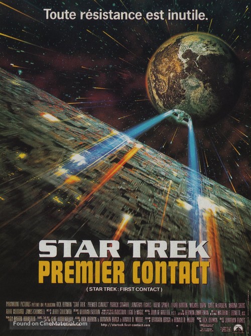 Star Trek: First Contact - French Movie Poster