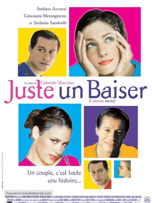 Ultimo bacio, L&#039; - French Movie Poster