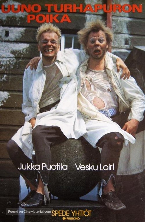 Uuno Turhapuron poika - Finnish Movie Cover