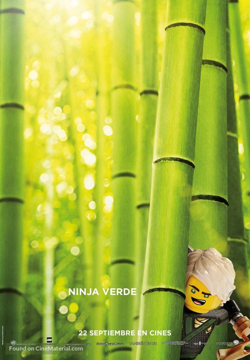 The Lego Ninjago Movie - Spanish Movie Poster