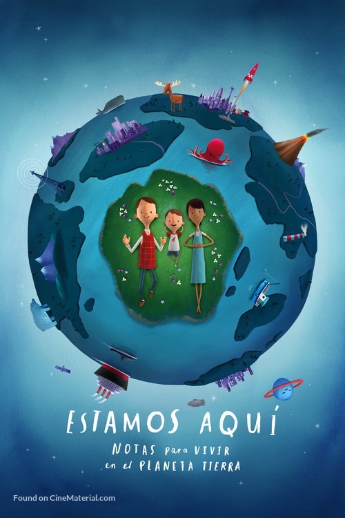 Here We Are: Notes for Living on Planet Earth - Spanish Movie Cover