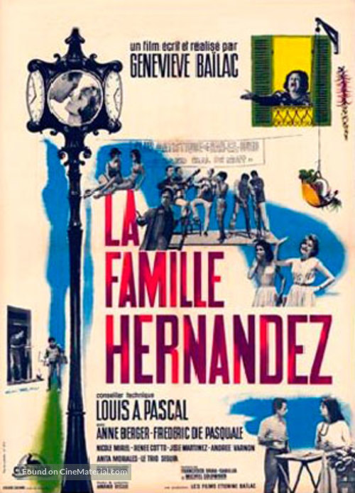 La famille Hernandez - French Movie Poster