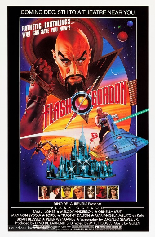 Flash Gordon - Advance movie poster