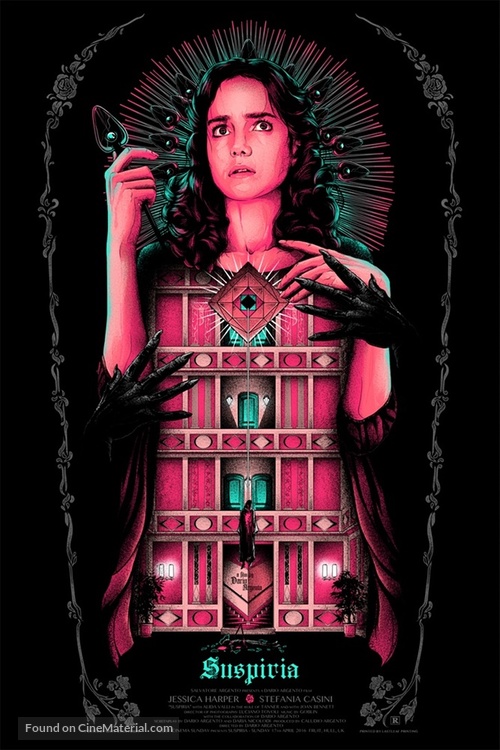 Suspiria (1977) British movie poster