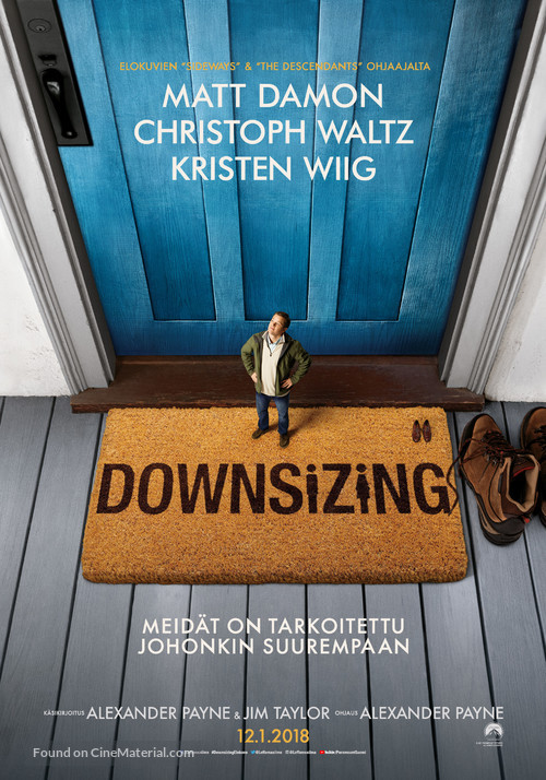 Downsizing - Finnish Movie Poster