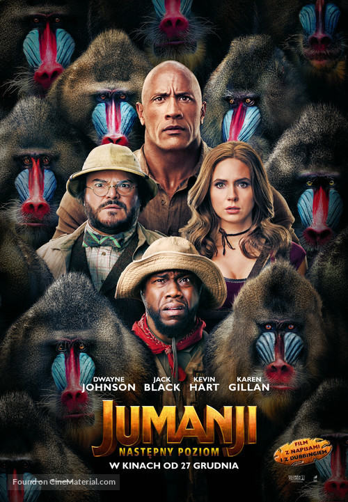 Jumanji: The Next Level - Polish Movie Poster