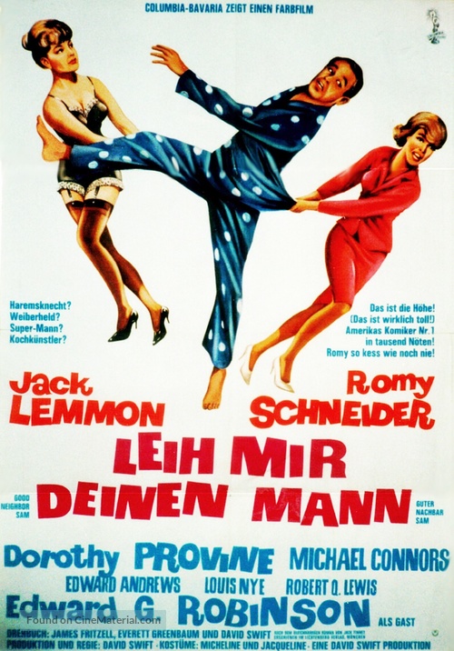 Good Neighbor Sam - German Movie Poster