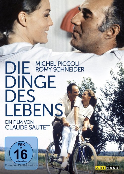 Les choses de la vie - German Movie Cover