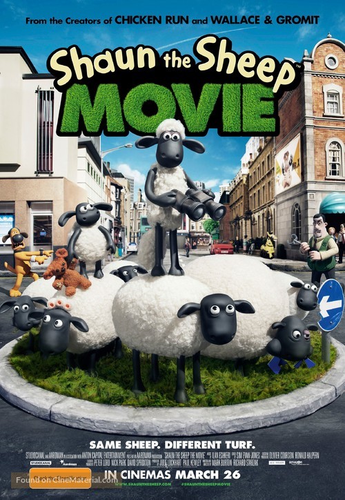 Shaun the Sheep - Australian Movie Poster