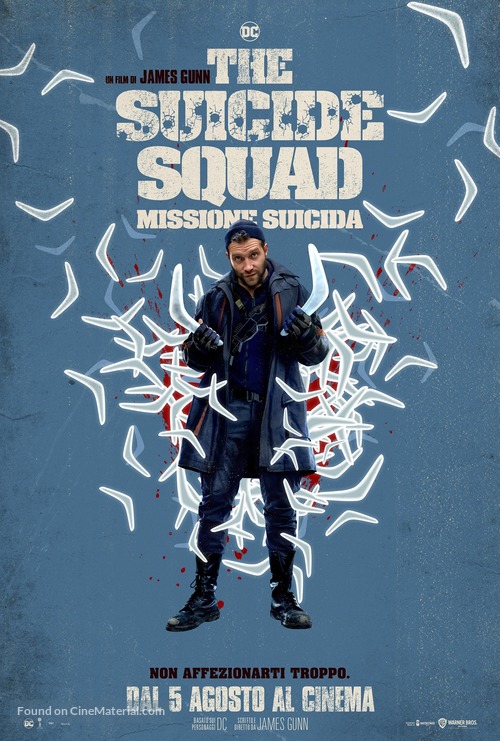The Suicide Squad - Italian Movie Poster