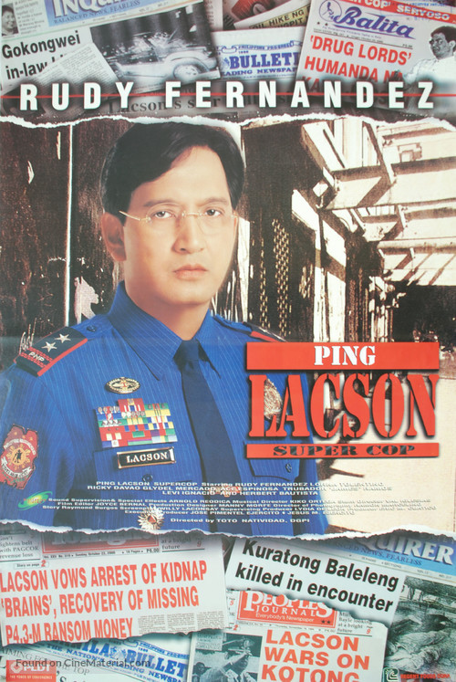 Ping Lacson: Super Cop - Philippine Movie Poster