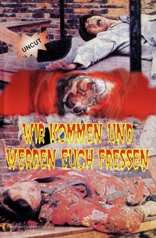 Diyu wu men - German VHS movie cover