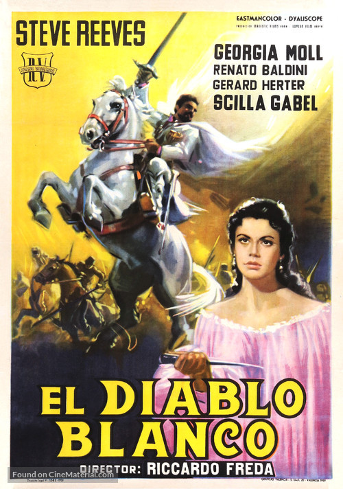 Agi Murad il diavolo bianco - Spanish Movie Poster