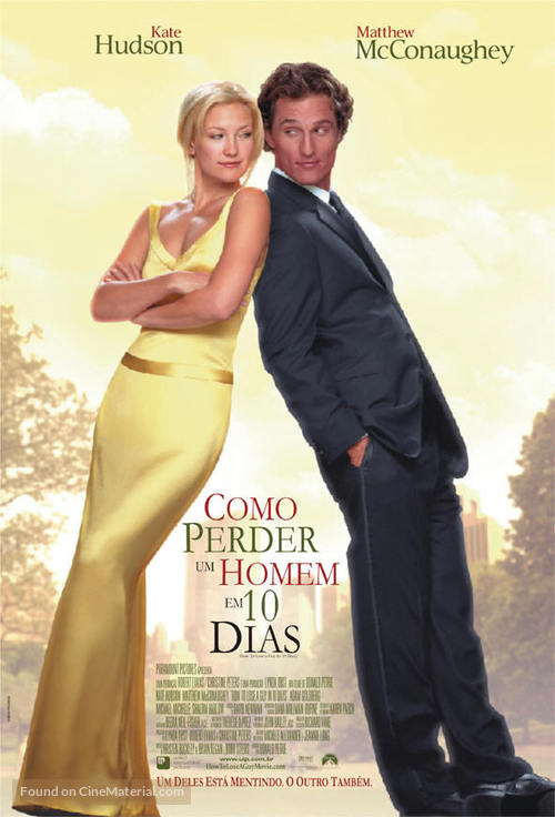 How to Lose a Guy in 10 Days - Brazilian Movie Poster