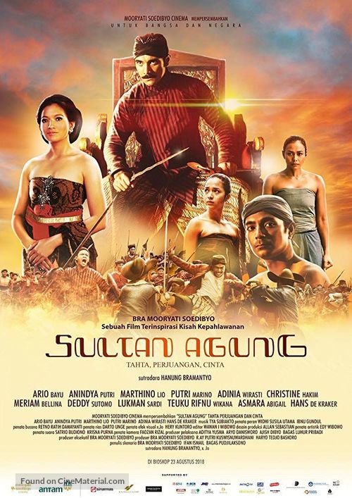 Sultan Agung: Tahta, Perjuangan, Cinta - Indonesian Movie Poster