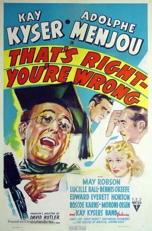 That&#039;s Right - You&#039;re Wrong - Movie Poster