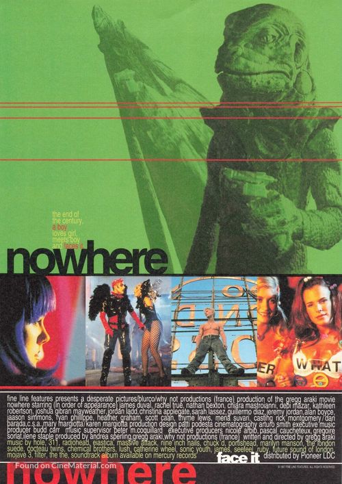Nowhere - Japanese Movie Poster