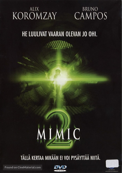 Mimic 2 - Finnish DVD movie cover