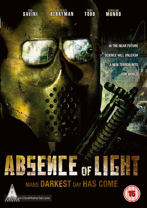 The Absence of Light - British DVD movie cover