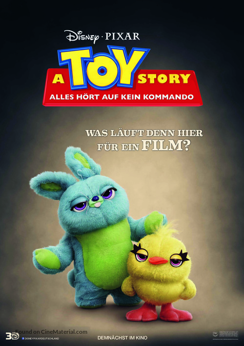 Toy Story 4 - German Movie Poster