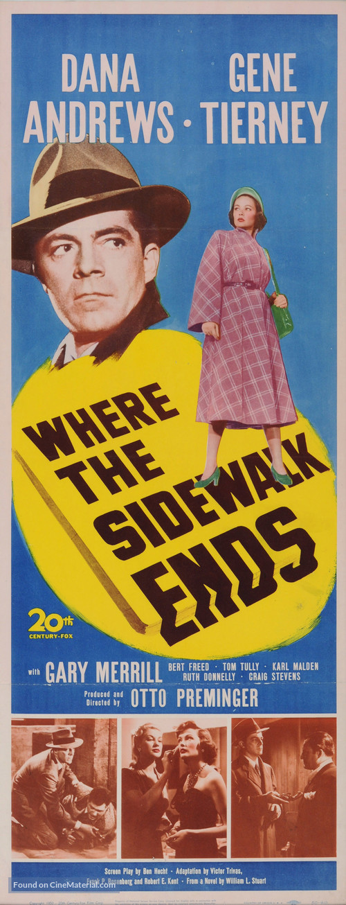 Where the Sidewalk Ends - Movie Poster