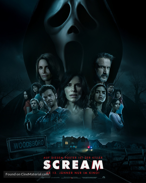 Scream - Austrian Movie Poster