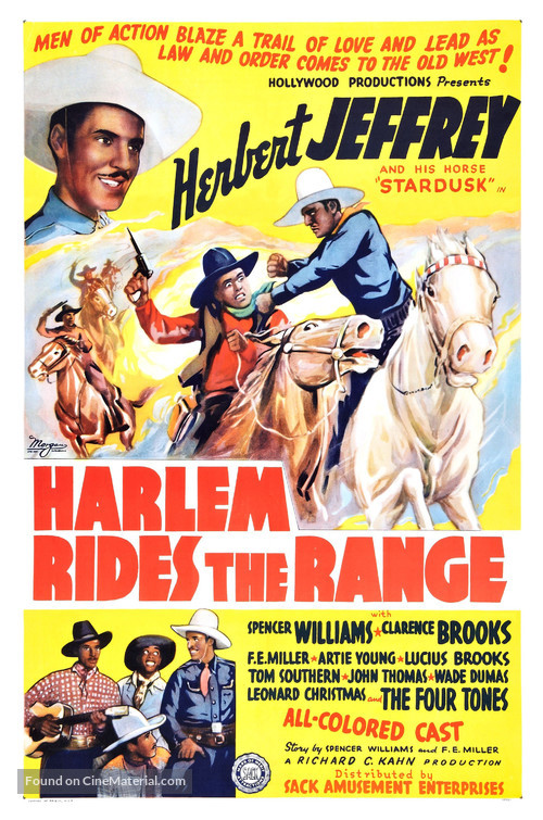 Harlem Rides the Range - Movie Poster