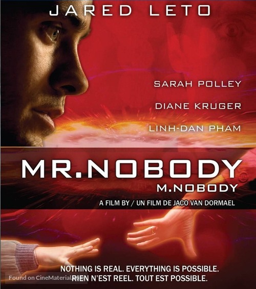Mr. Nobody - Canadian Blu-Ray movie cover