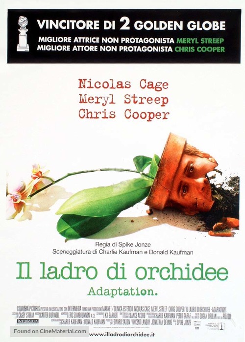 Adaptation. - Italian Movie Poster