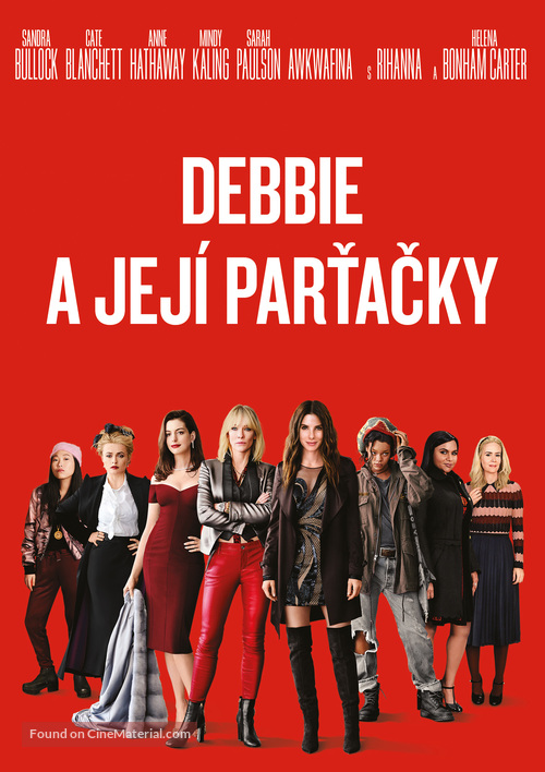 Ocean&#039;s 8 - Czech DVD movie cover