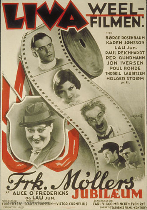 Frk. M&oslash;llers jubil&aelig;um - Danish Movie Poster