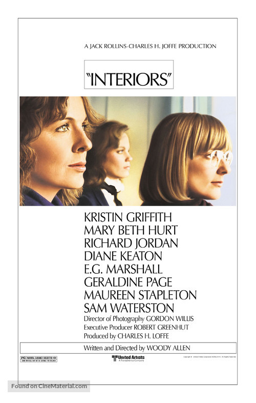 Interiors - Movie Poster