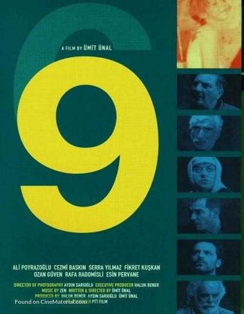 9 - Turkish Movie Poster