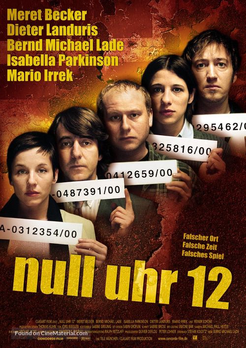 Null Uhr 12 - German poster