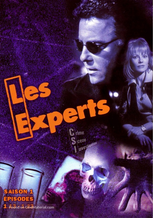 &quot;CSI: Crime Scene Investigation&quot; - French DVD movie cover