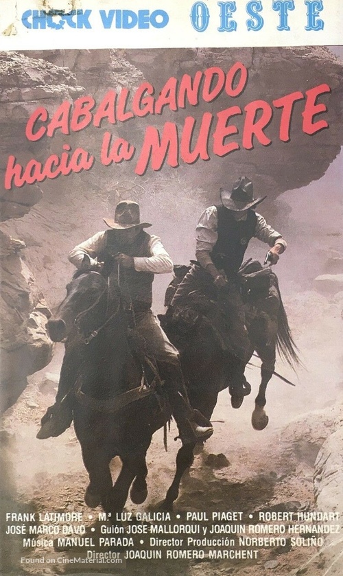 L&#039;ombra di Zorro - Spanish VHS movie cover