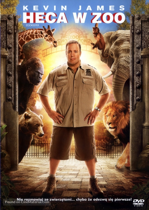 The Zookeeper - Polish DVD movie cover