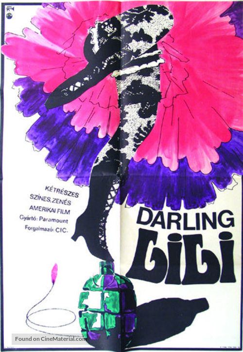 Darling Lili - Hungarian Movie Poster