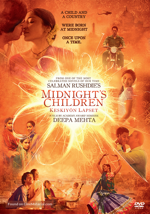 Midnight&#039;s Children - Finnish DVD movie cover