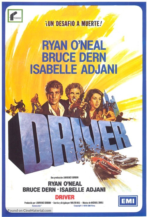 The Driver - Spanish Movie Poster