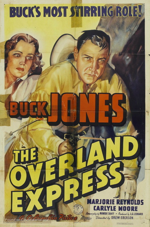 The Overland Express - Movie Poster