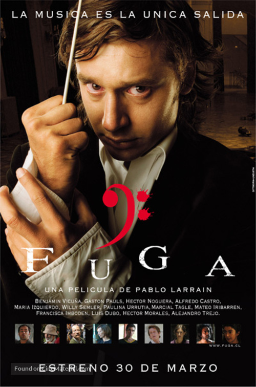 Fuga - Chilean poster